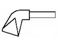 Matrixed hammer soldering iron tip