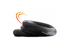 CABLE SIF-GL SILICONE TRESSE 2.5 NOIR CUIVRE NU
