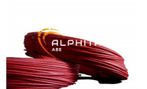 CABLE SIF-GL SILICONE TRESSE 0.5 ROUGE CUIVRE NU